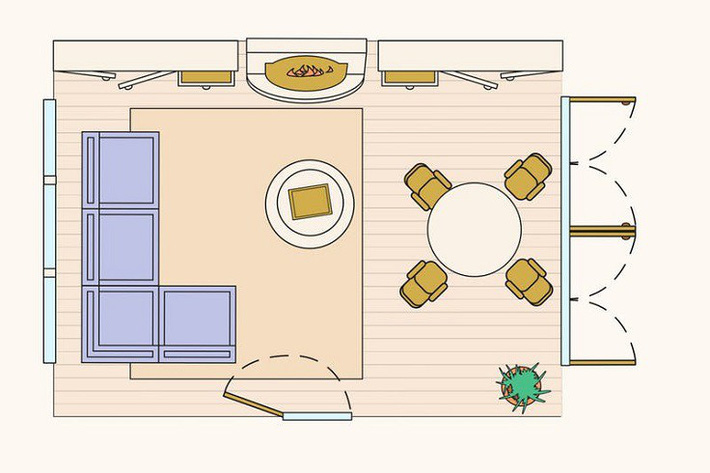 Description: Có 10 bản vẽ thiết kế phòng khách cực tỉ mỉ này thì bạn còn lo gì việc trăn trở xem bố trí phòng khách thế nào cho hợp lý - Ảnh 10.