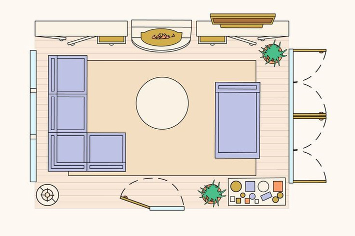 Description: Có 10 bản vẽ thiết kế phòng khách cực tỉ mỉ này thì bạn còn lo gì việc trăn trở xem bố trí phòng khách thế nào cho hợp lý - Ảnh 5.